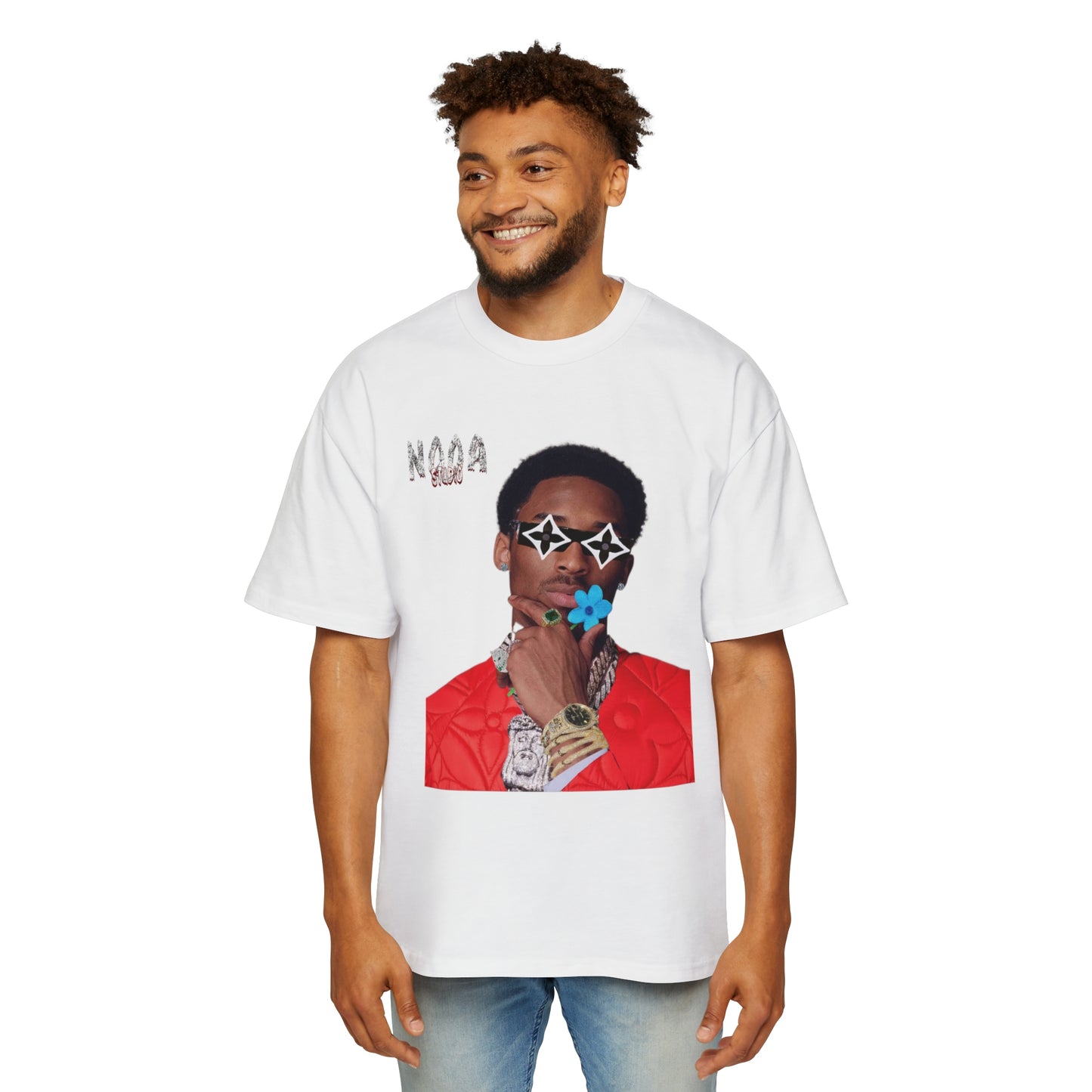 KOBE FLOWER Oversized Tee