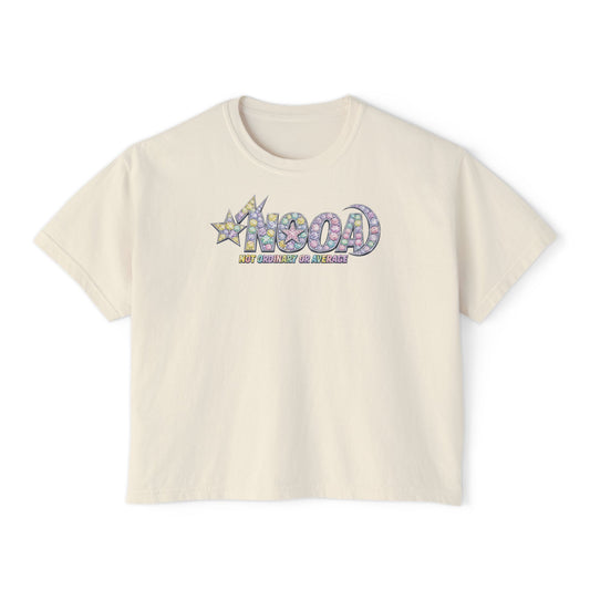 SIPPIN EASTER CROPPED TEE