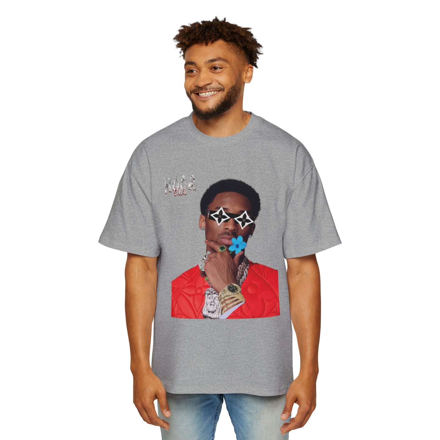 KOBE FLOWER Oversized Tee
