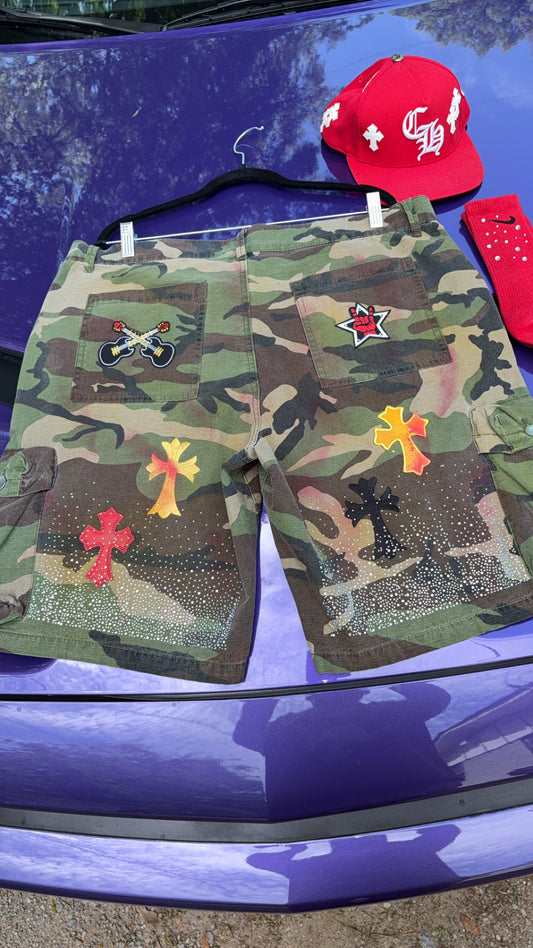 Camo shorts