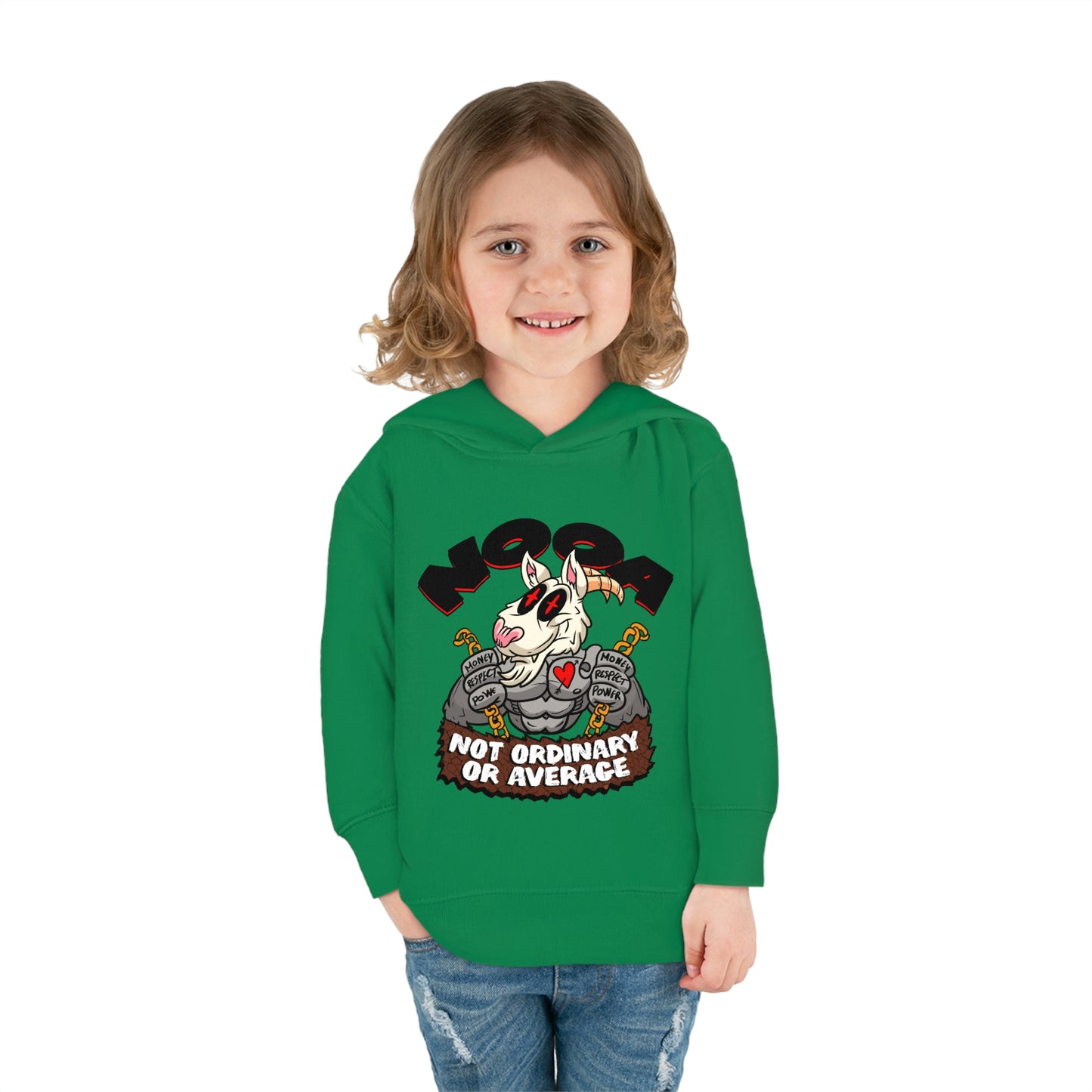 Toddler Pullover Fleece Hoodie