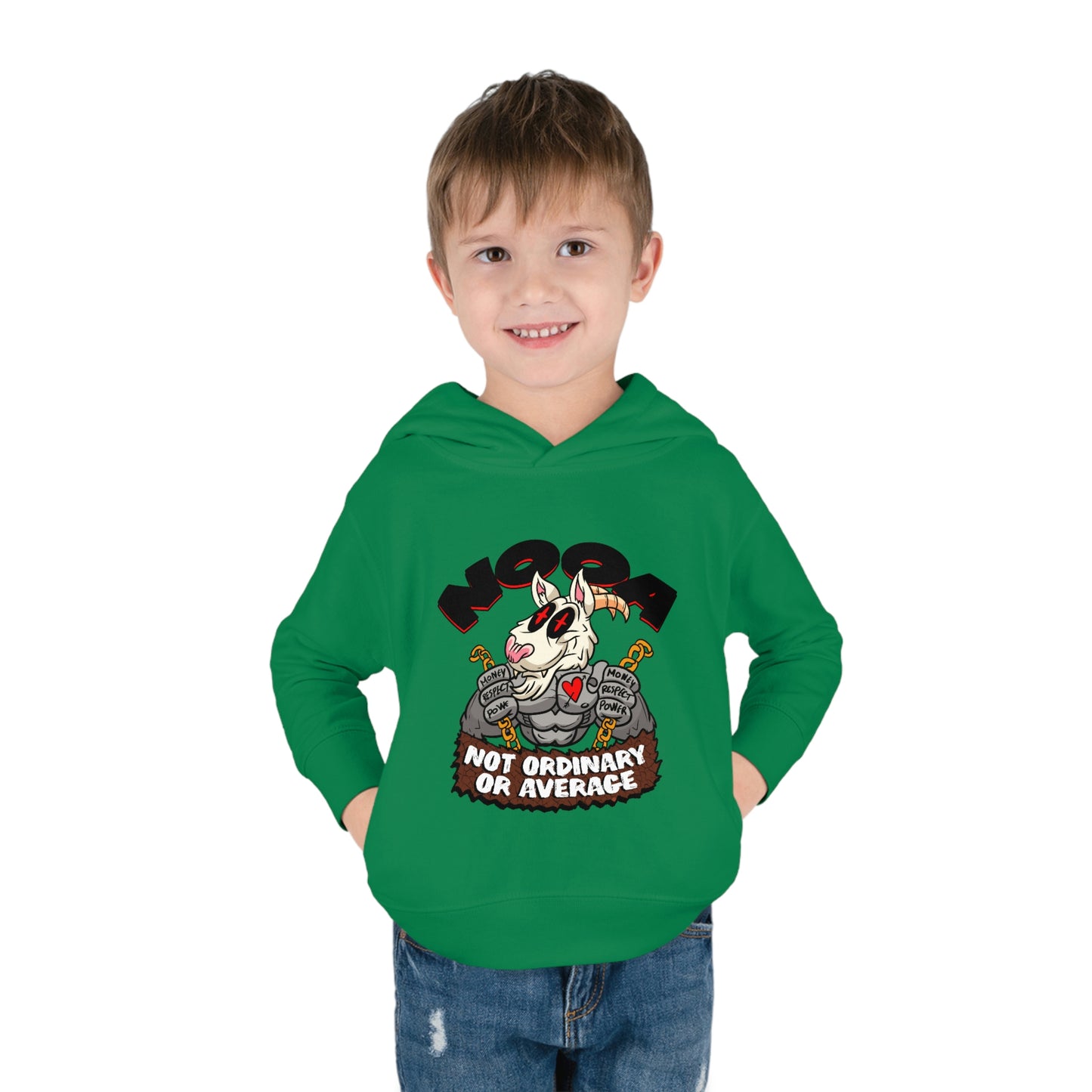 Toddler Pullover Fleece Hoodie
