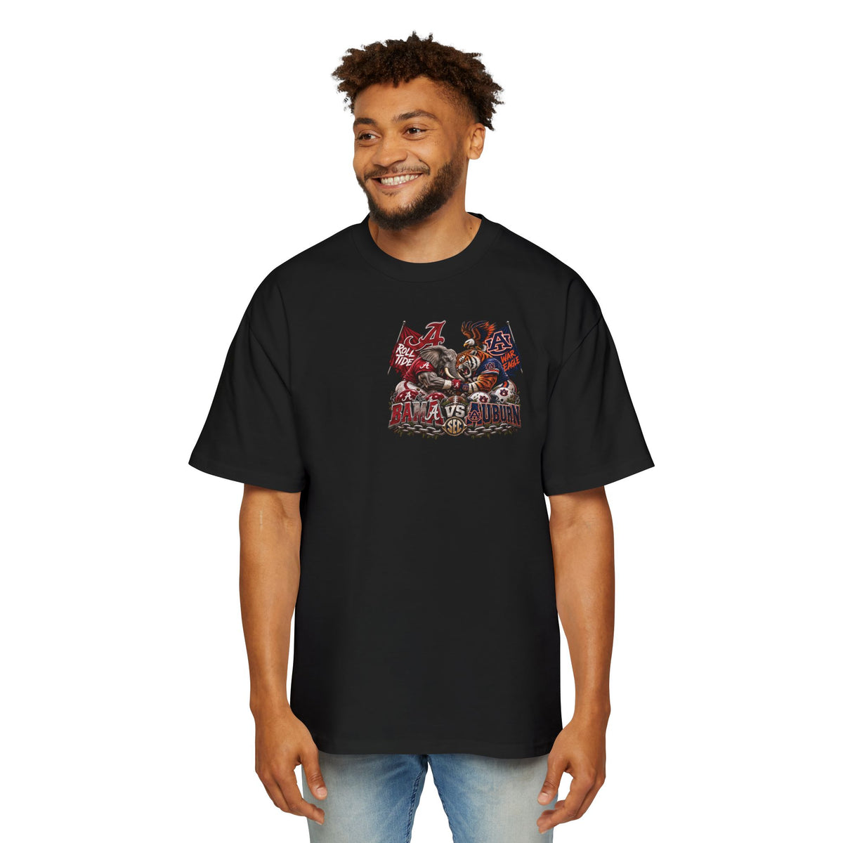 College Football Rivalry Tee — Alabama vs Auburn Game Day Shirt