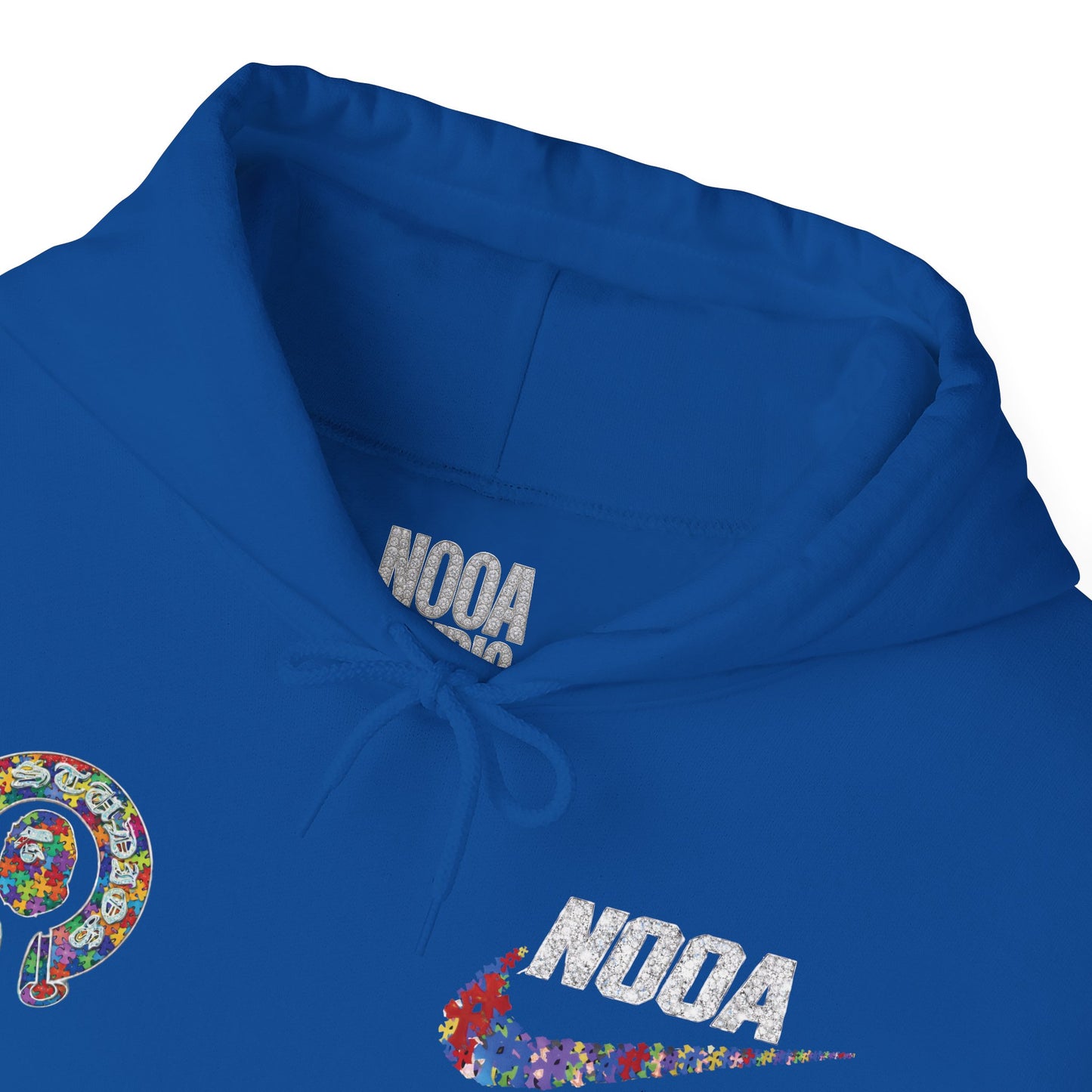 NOOA Floral Logo Hoodie - Colorful Nike Swoosh Pullover
