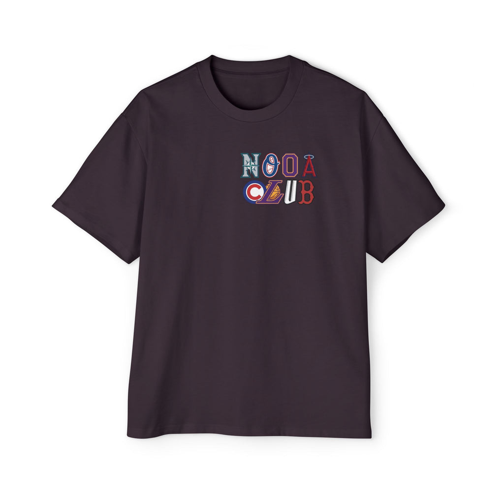 Nooa Club Tee — Vintage Lettering Graphic T‑Shirt