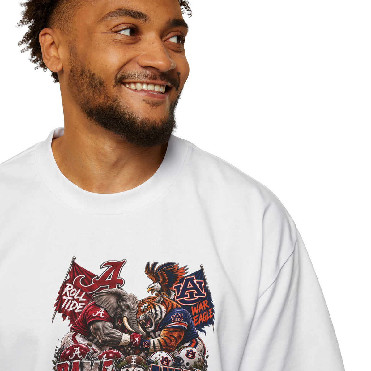 College Football Rivalry Tee — Alabama vs Auburn Game Day Shirt