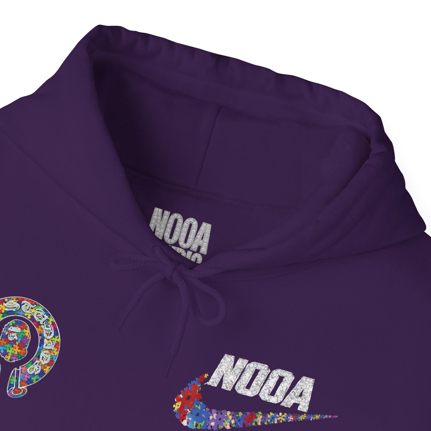 NOOA Floral Logo Hoodie - Colorful Nike Swoosh Pullover