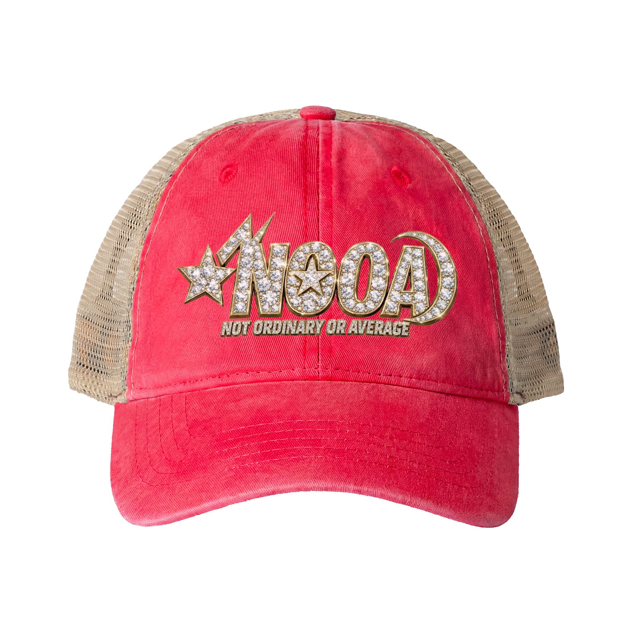 Women's Washed Mesh-Back Cap