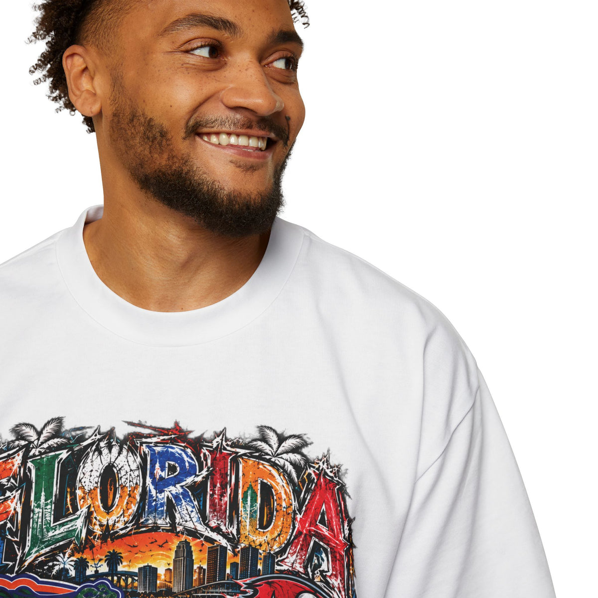 Florida Vintage Collage Tee — University of Miami Hurricanes Graphic Shirt