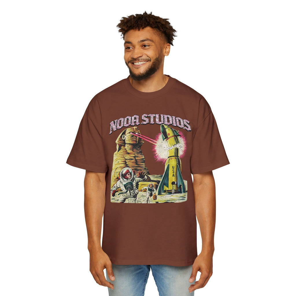 Vintage Space Tour T‑Shirt — "Nooa Studios 2026 World Tour" Graphic Tee