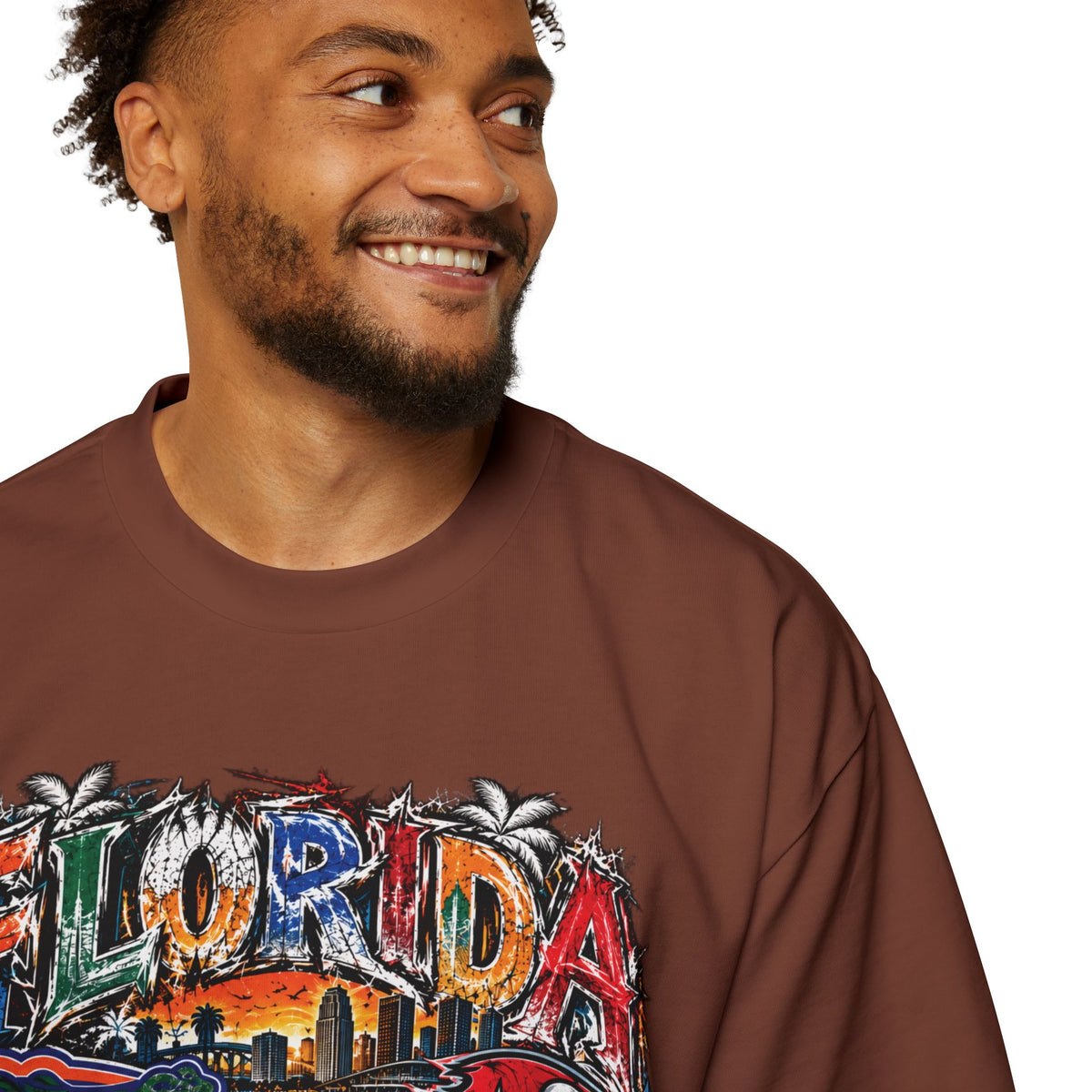 Florida Vintage Collage Tee — University of Miami Hurricanes Graphic Shirt