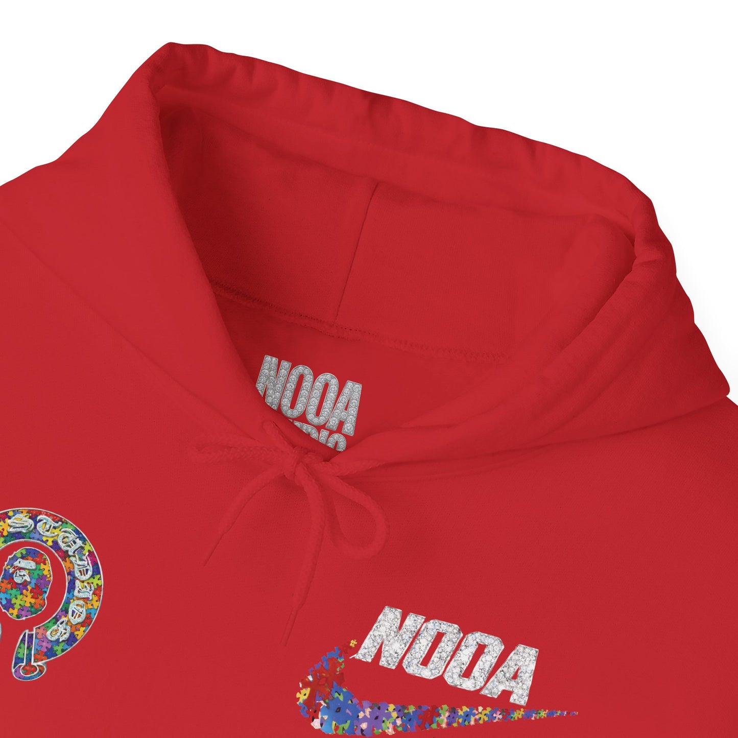 NOOA Floral Logo Hoodie - Colorful Nike Swoosh Pullover