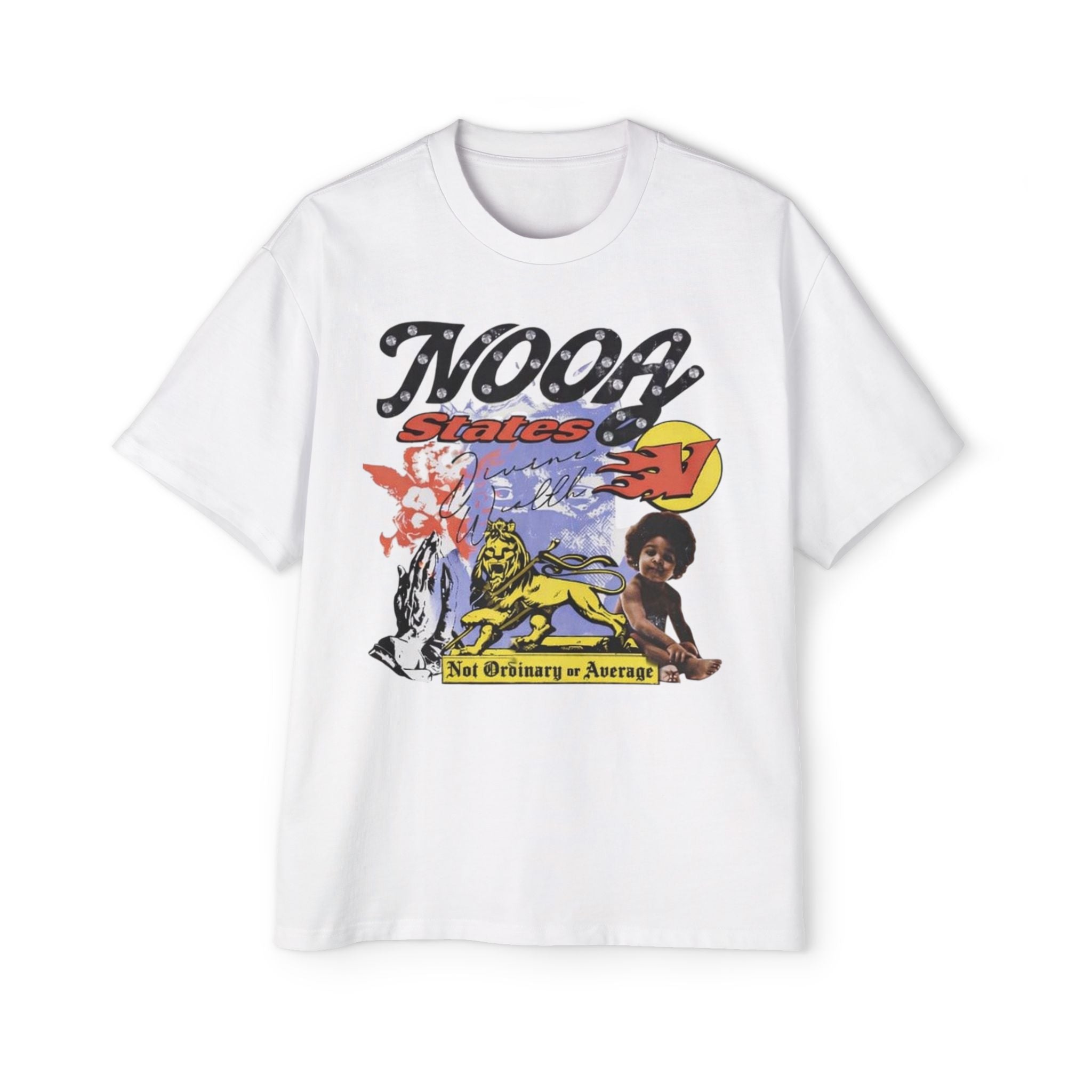NOOA Studio Graphic Retro Collage TEE