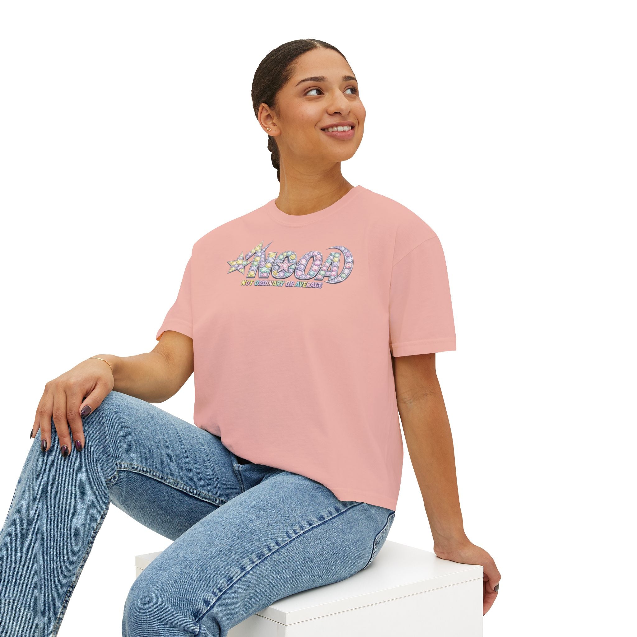 SIPPIN EASTER CROPPED TEE