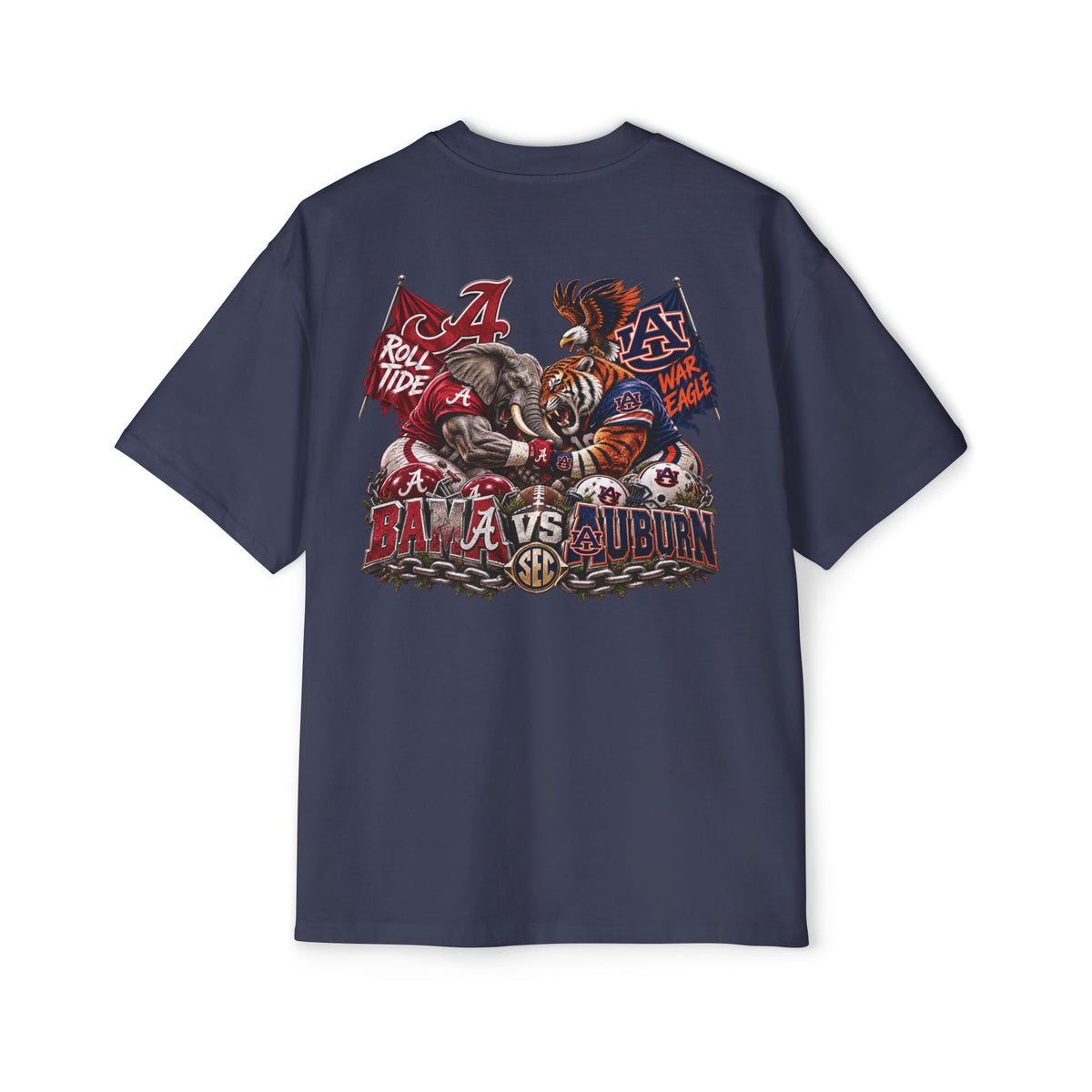 College Football Rivalry Tee — Alabama vs Auburn Game Day Shirt