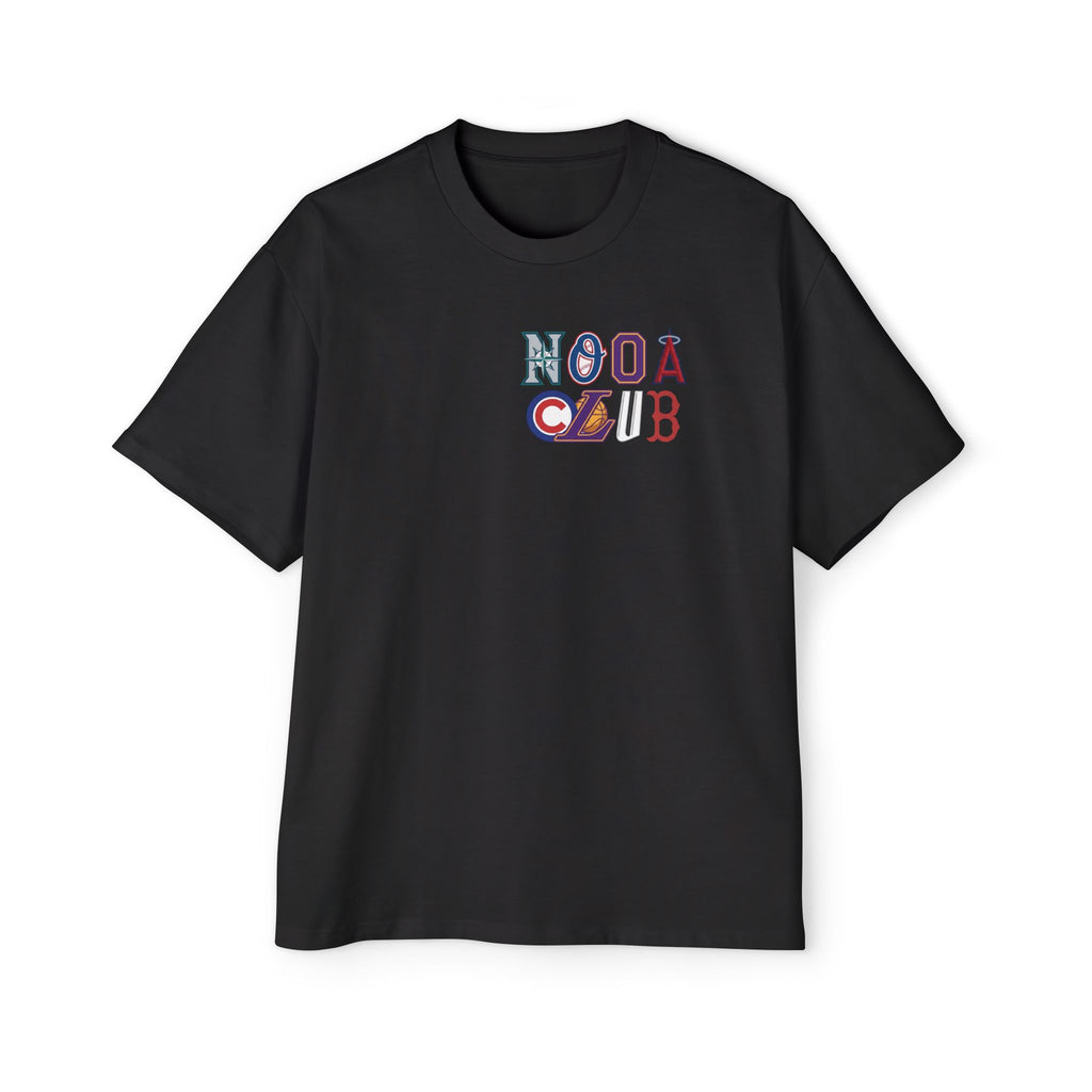 Nooa Club Tee — Vintage Lettering Graphic T‑Shirt