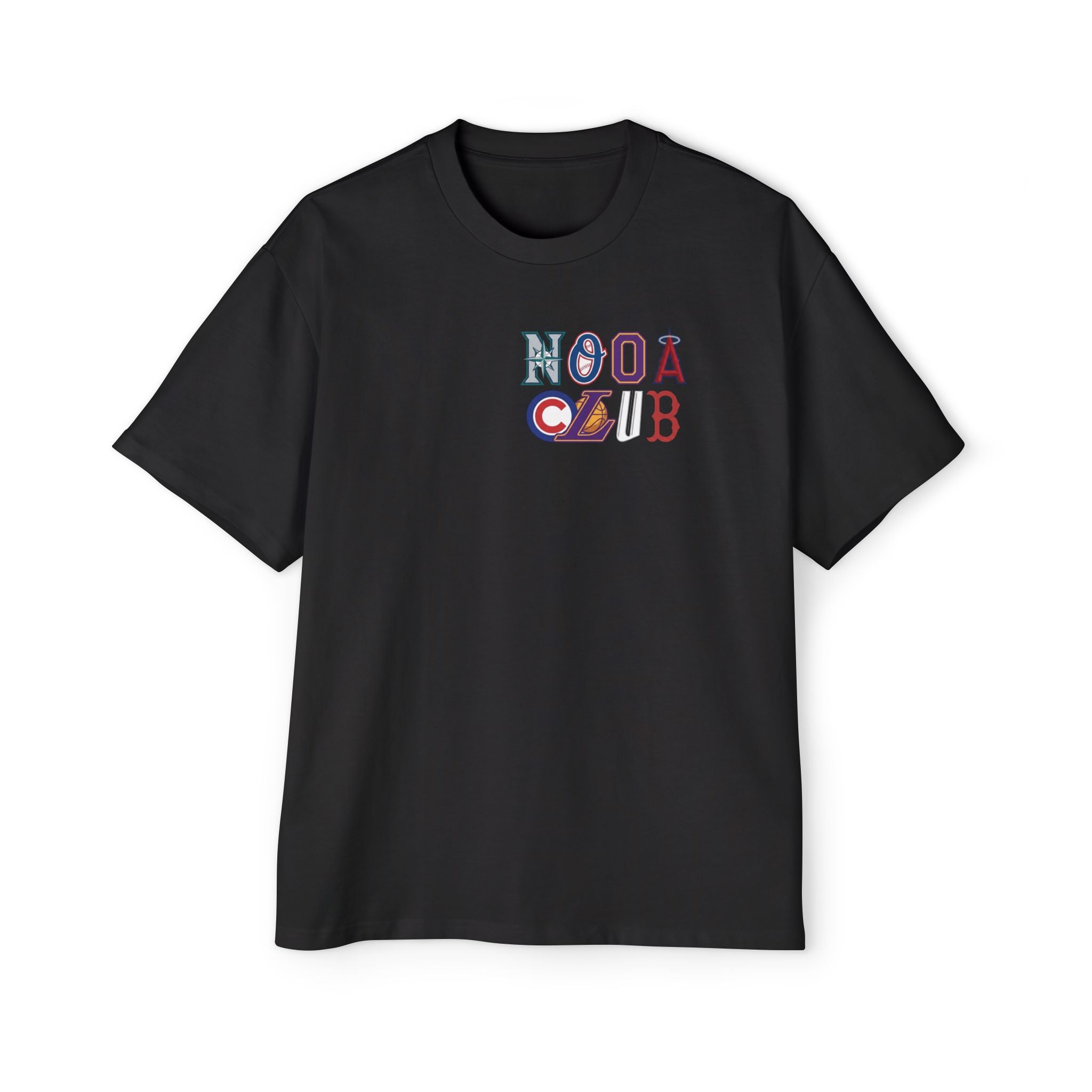 Nooa Club Tee — Vintage Lettering Graphic T‑Shirt