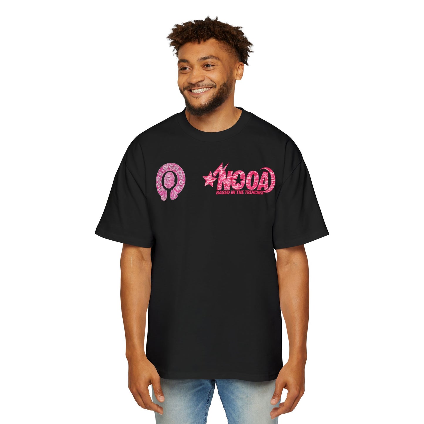 NOOA PINK CAMO TEE
