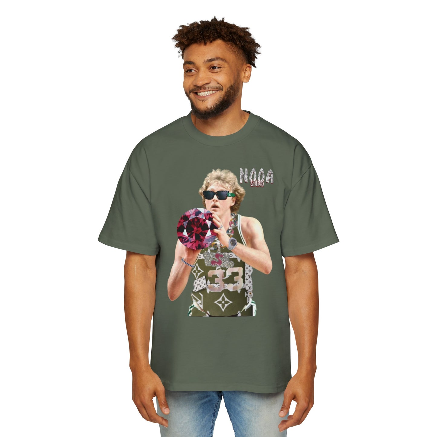 LARRY LEGEND Heavy Oversized Tee