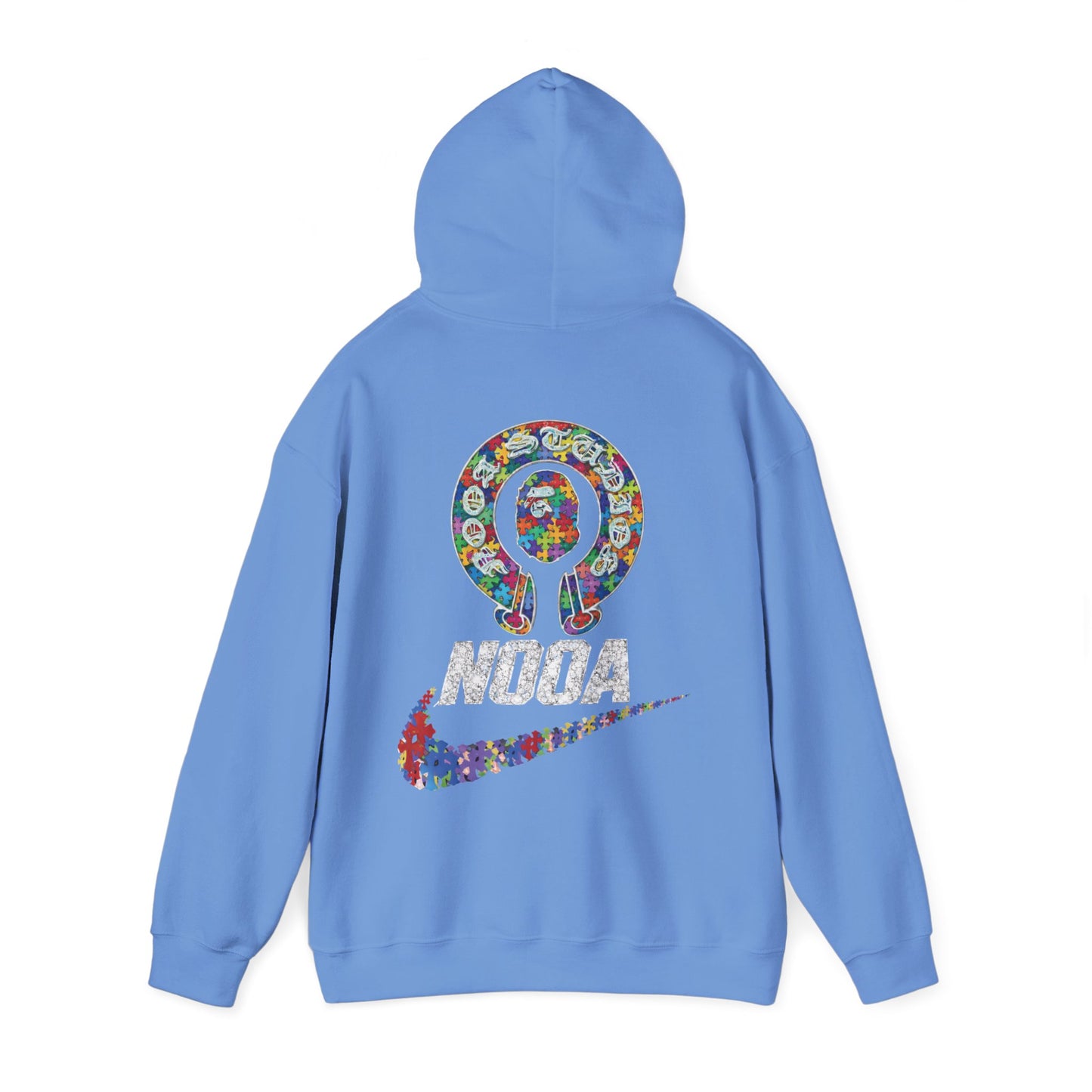 NOOA Floral Logo Hoodie - Colorful Nike Swoosh Pullover