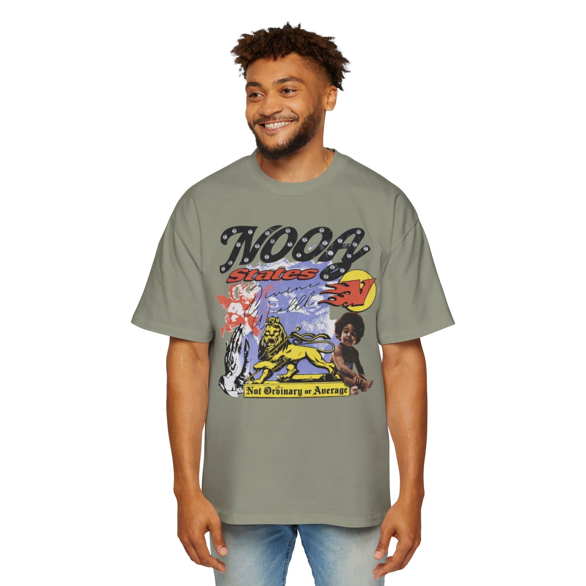 NOOA Studio Graphic Retro Collage TEE