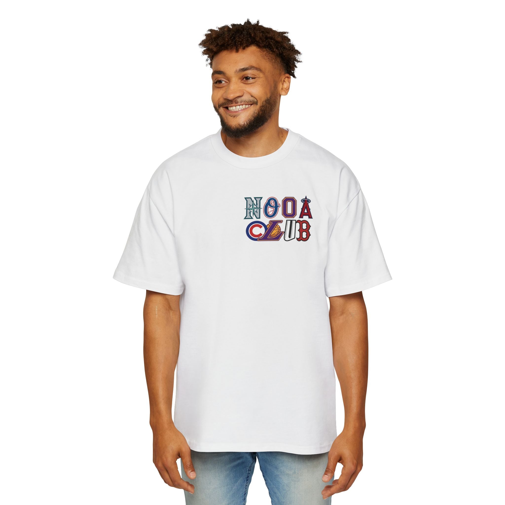 Nooa Club Tee — Vintage Lettering Graphic T‑Shirt