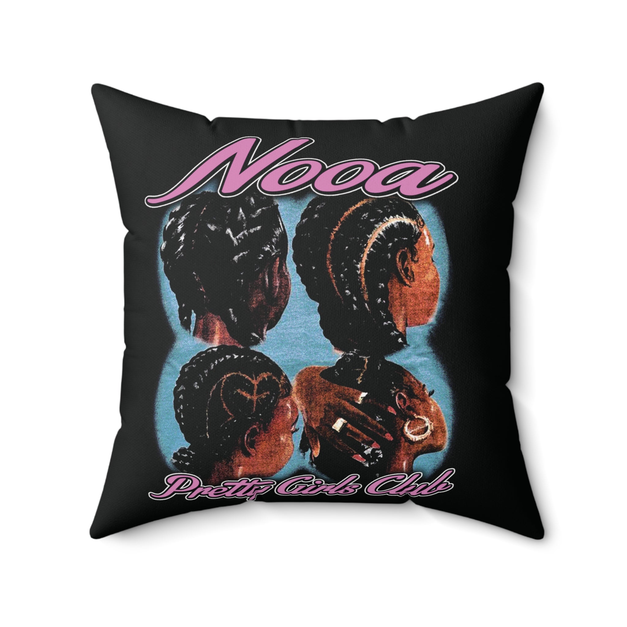 Spun Polyester Square Pillow