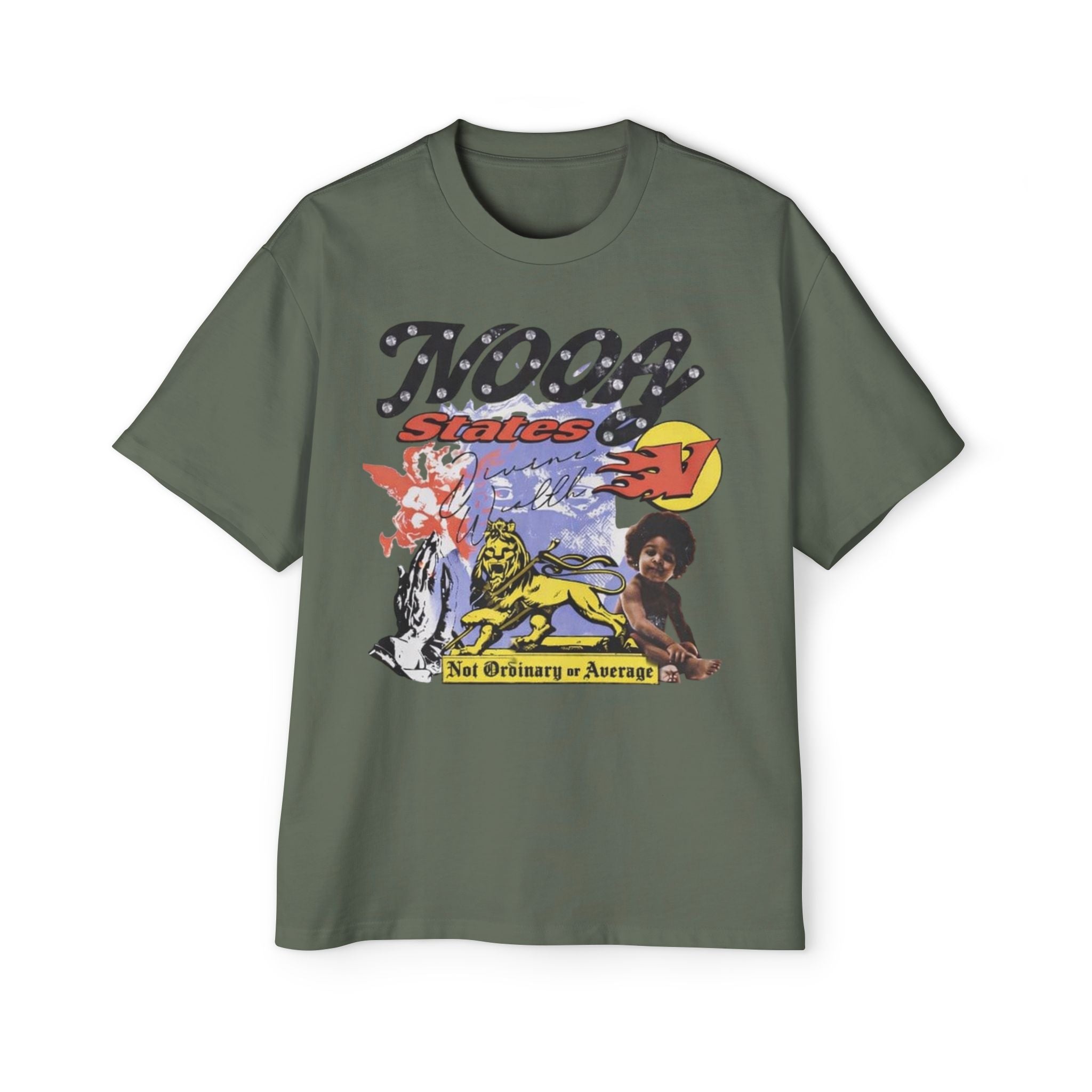 NOOA Studio Graphic Retro Collage TEE