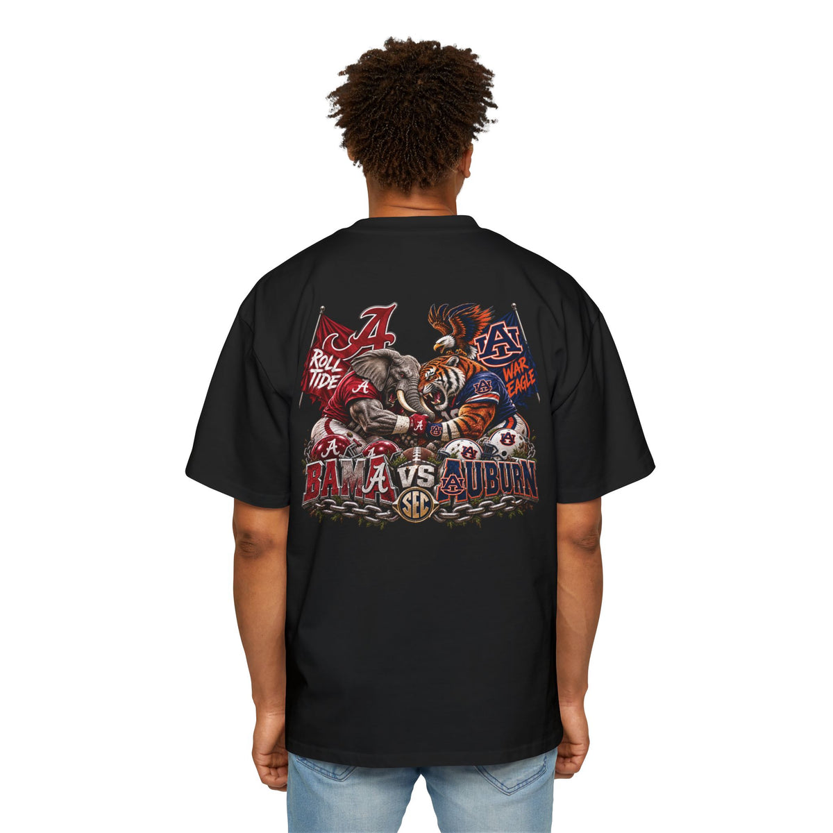 College Football Rivalry Tee — Alabama vs Auburn Game Day Shirt