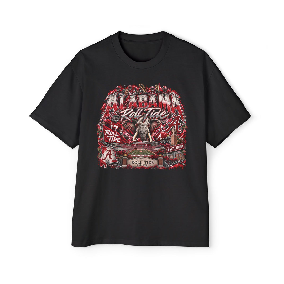 Alabama 'Roll Tide' College Football Tee
