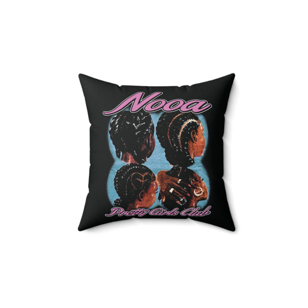 Spun Polyester Square Pillow