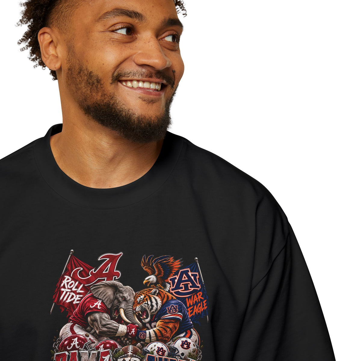 College Football Rivalry Tee — Alabama vs Auburn Game Day Shirt