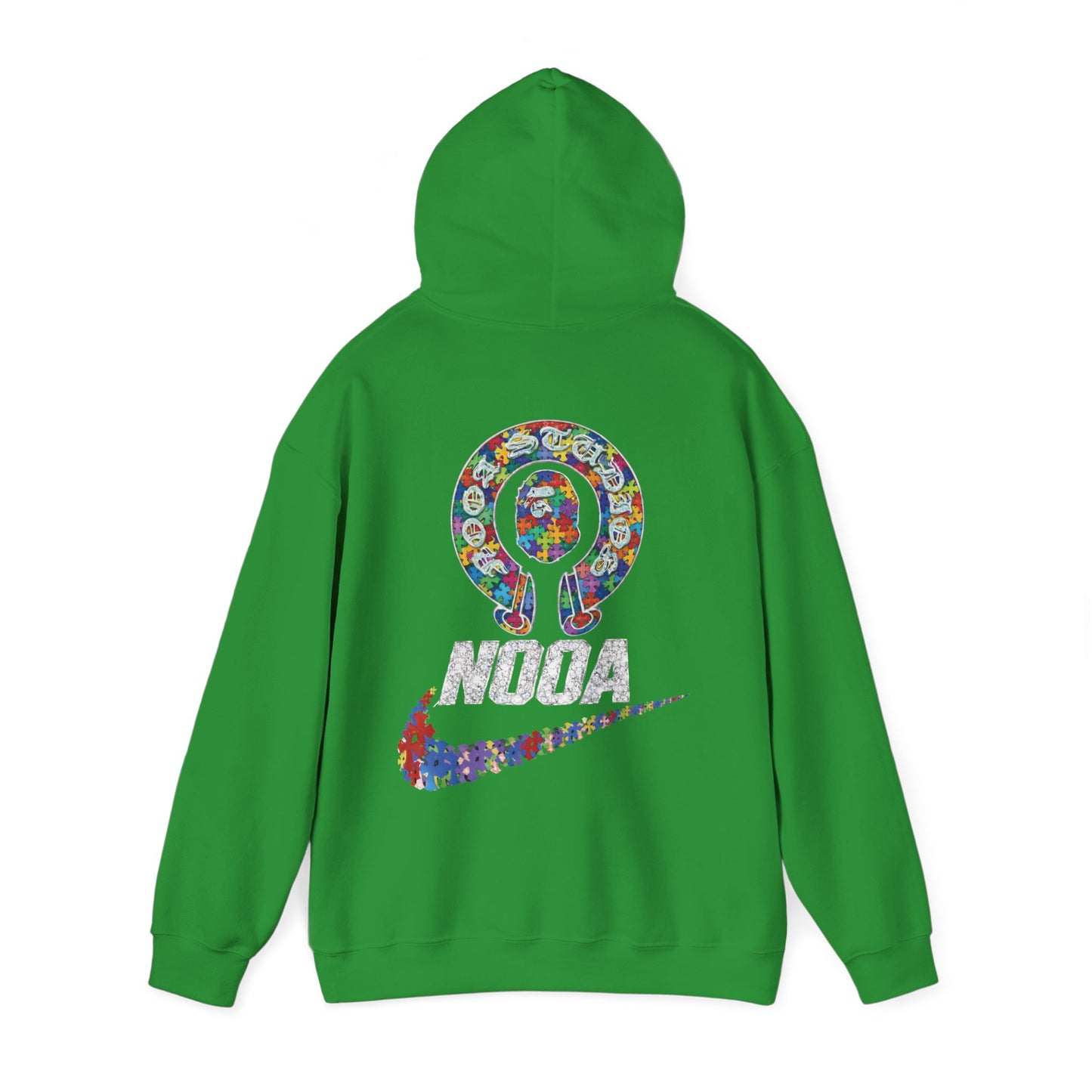 NOOA Floral Logo Hoodie - Colorful Nike Swoosh Pullover