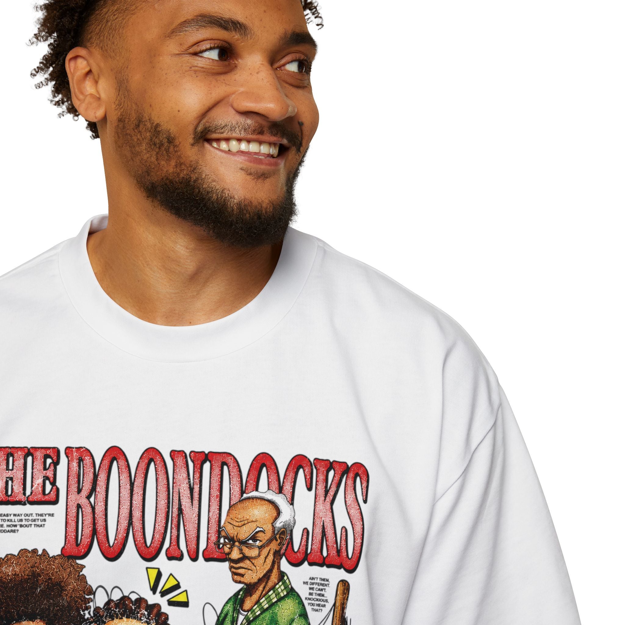 The Boondocks Graphic Tee — Retro Cartoon Streetwear