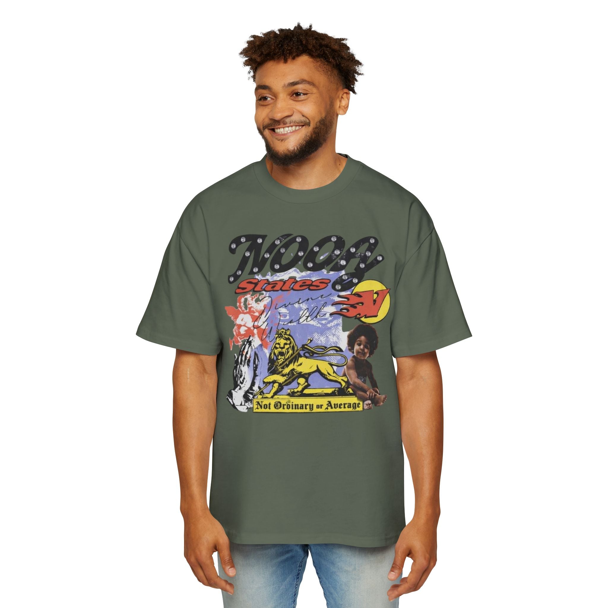 NOOA Studio Graphic Retro Collage TEE