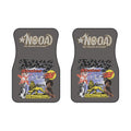 Graphic Car Floor Mats — 'NOOA Not Ordinary Or Average' Retro Collage Front Set