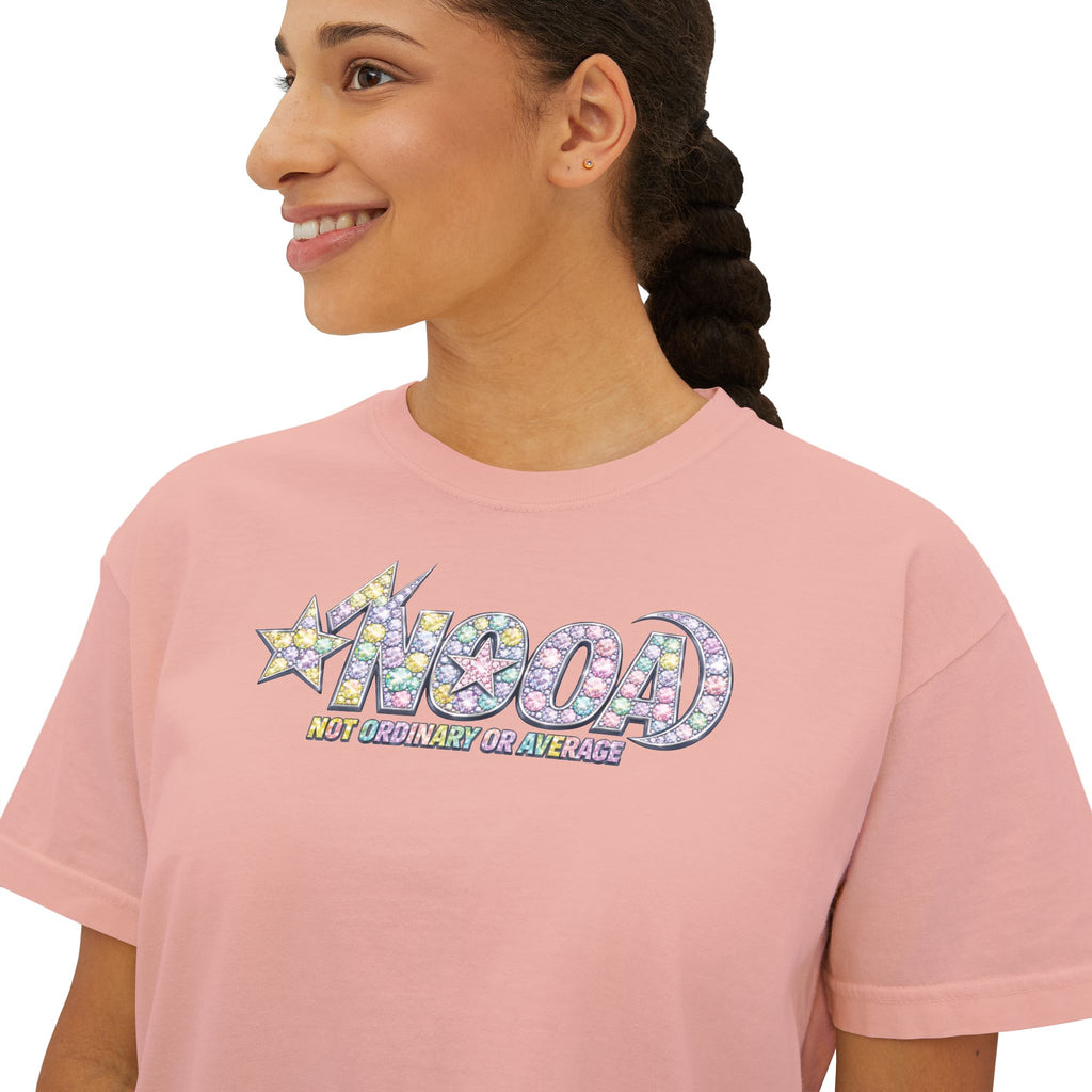 SIPPIN EASTER CROPPED TEE