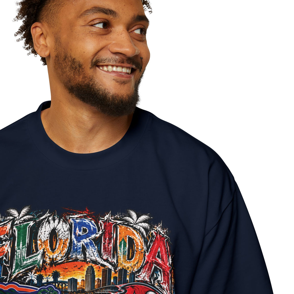 Florida Vintage Collage Tee — University of Miami Hurricanes Graphic Shirt
