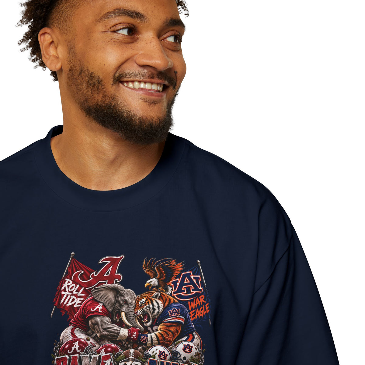 College Football Rivalry Tee — Alabama vs Auburn Game Day Shirt