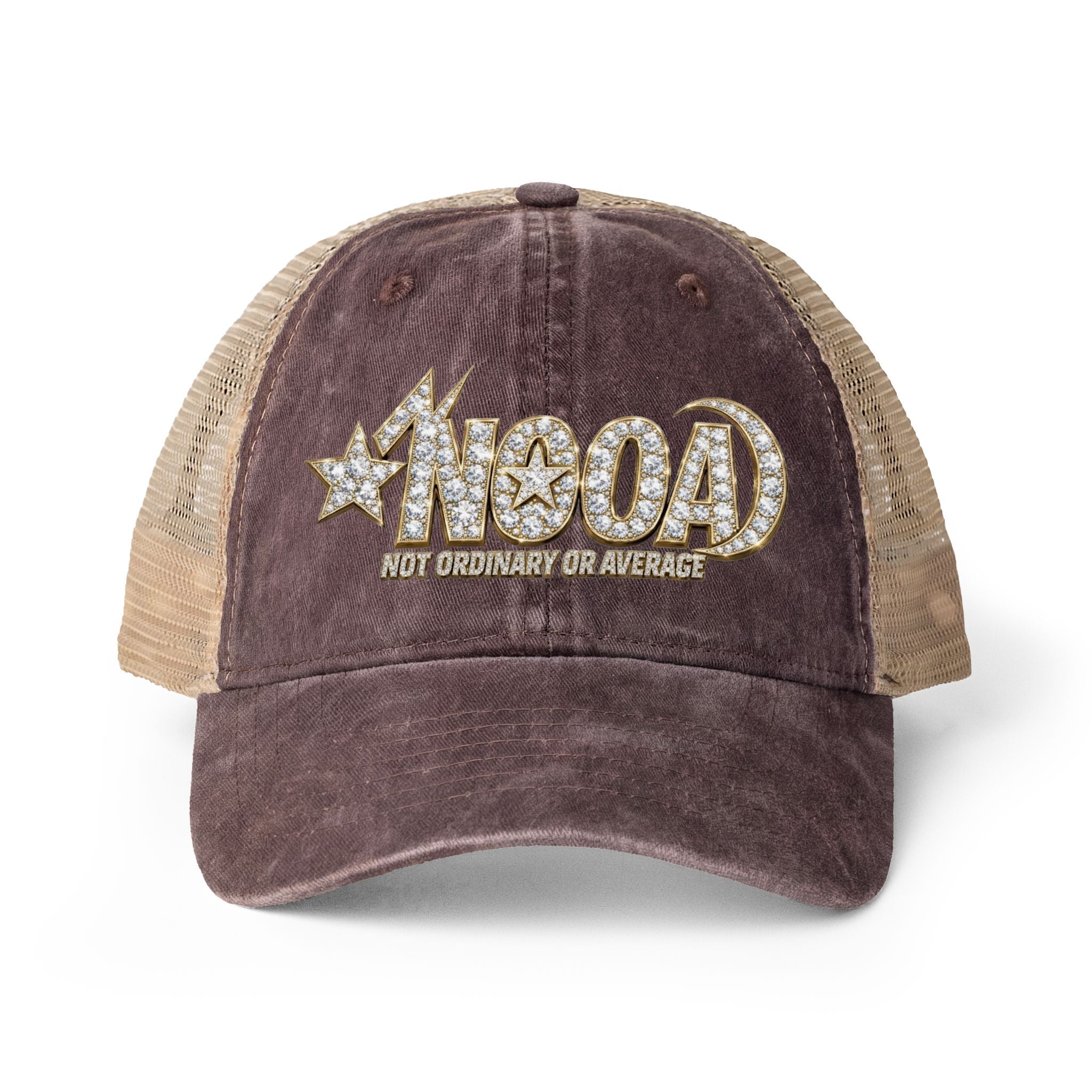 Women's Washed Mesh-Back Cap