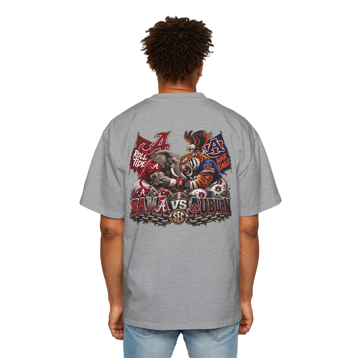 College Football Rivalry Tee — Alabama vs Auburn Game Day Shirt