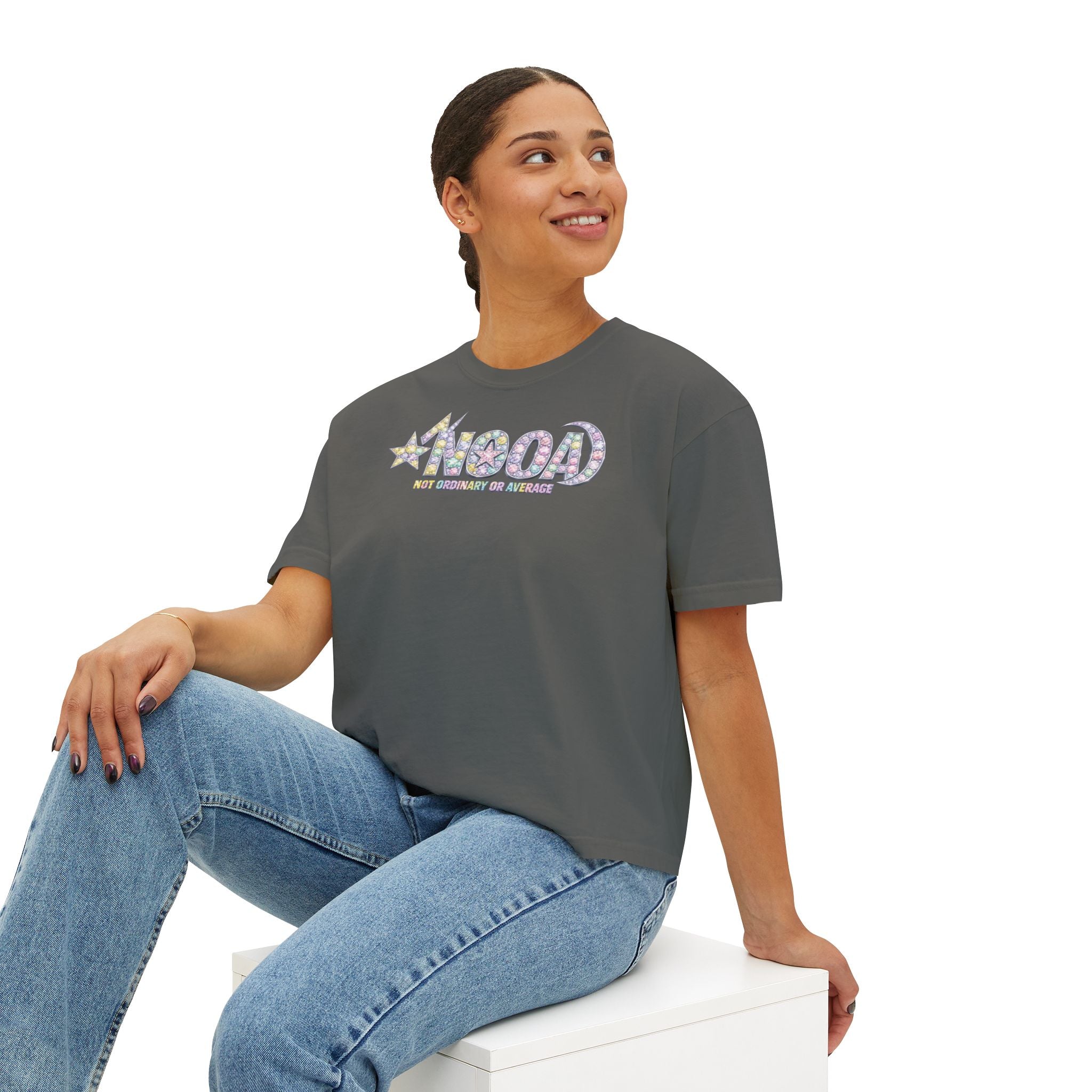 SIPPIN EASTER CROPPED TEE