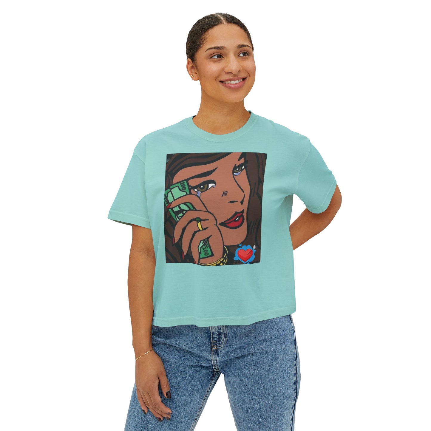 BOSS WOMAN Boxy Tee