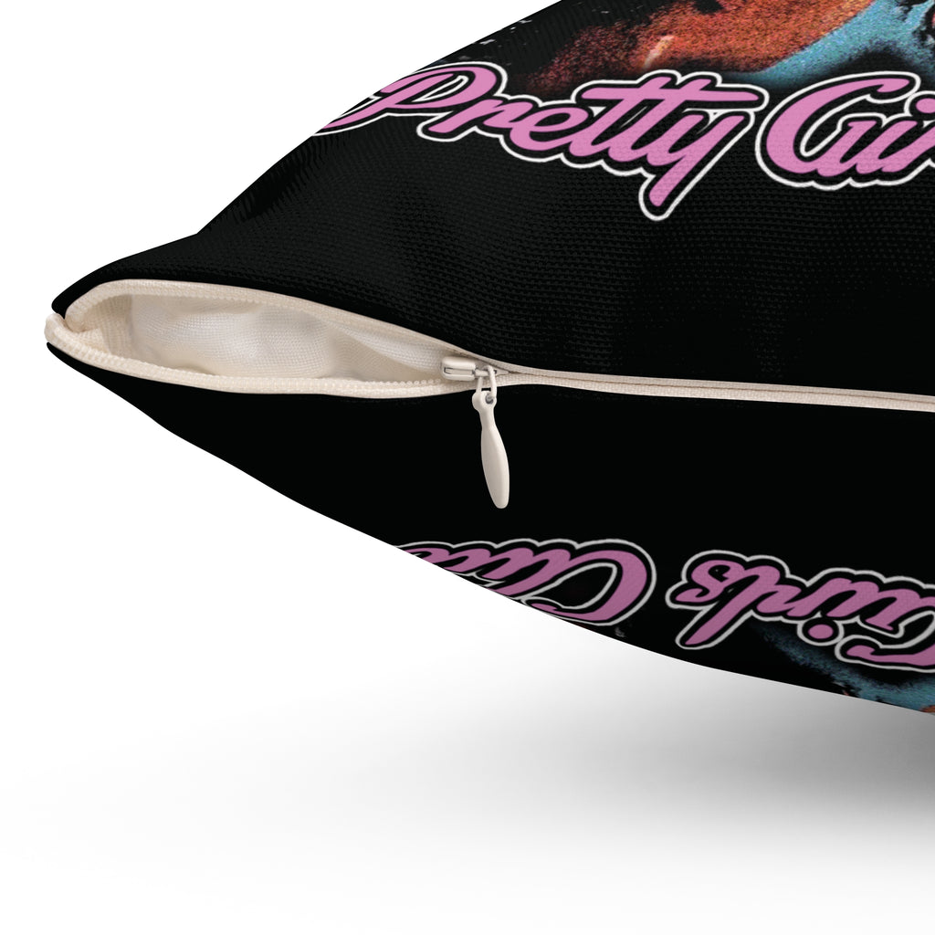 Spun Polyester Square Pillow