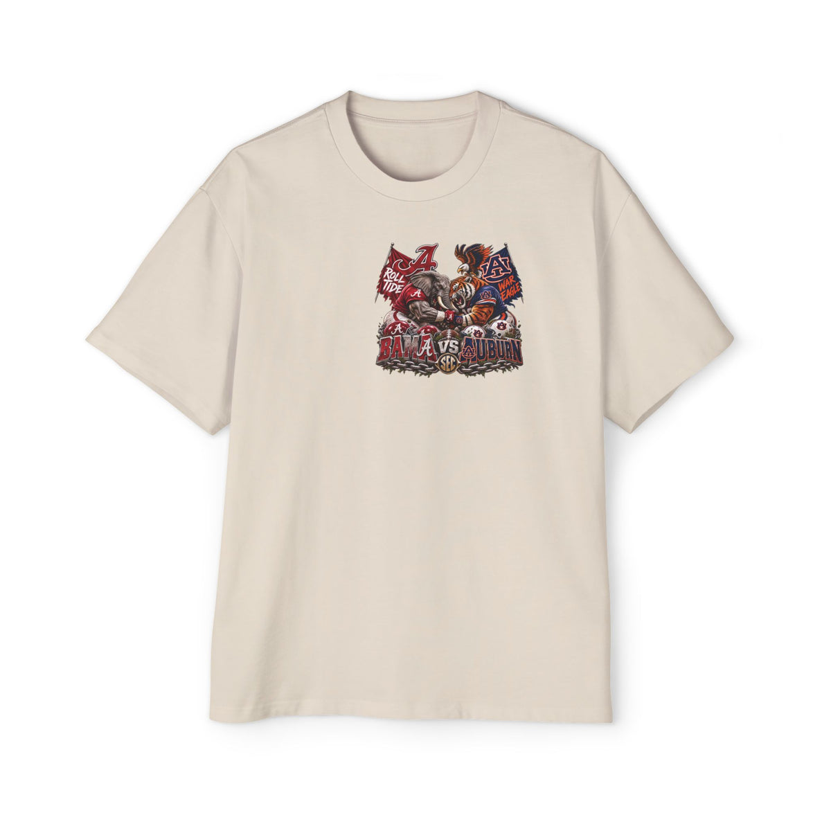 College Football Rivalry Tee — Alabama vs Auburn Game Day Shirt