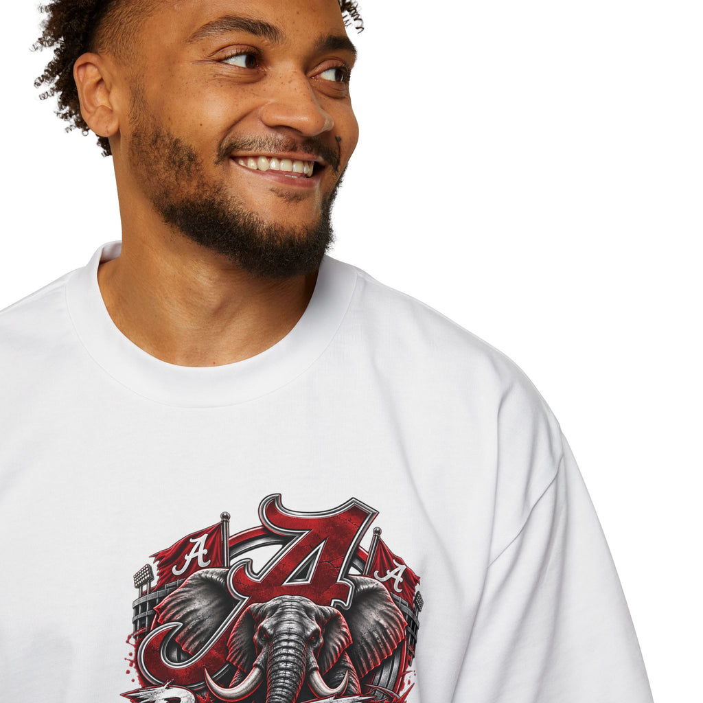 T-Shirt — 'Roll Tide' Crimson Elephant College Football Tee