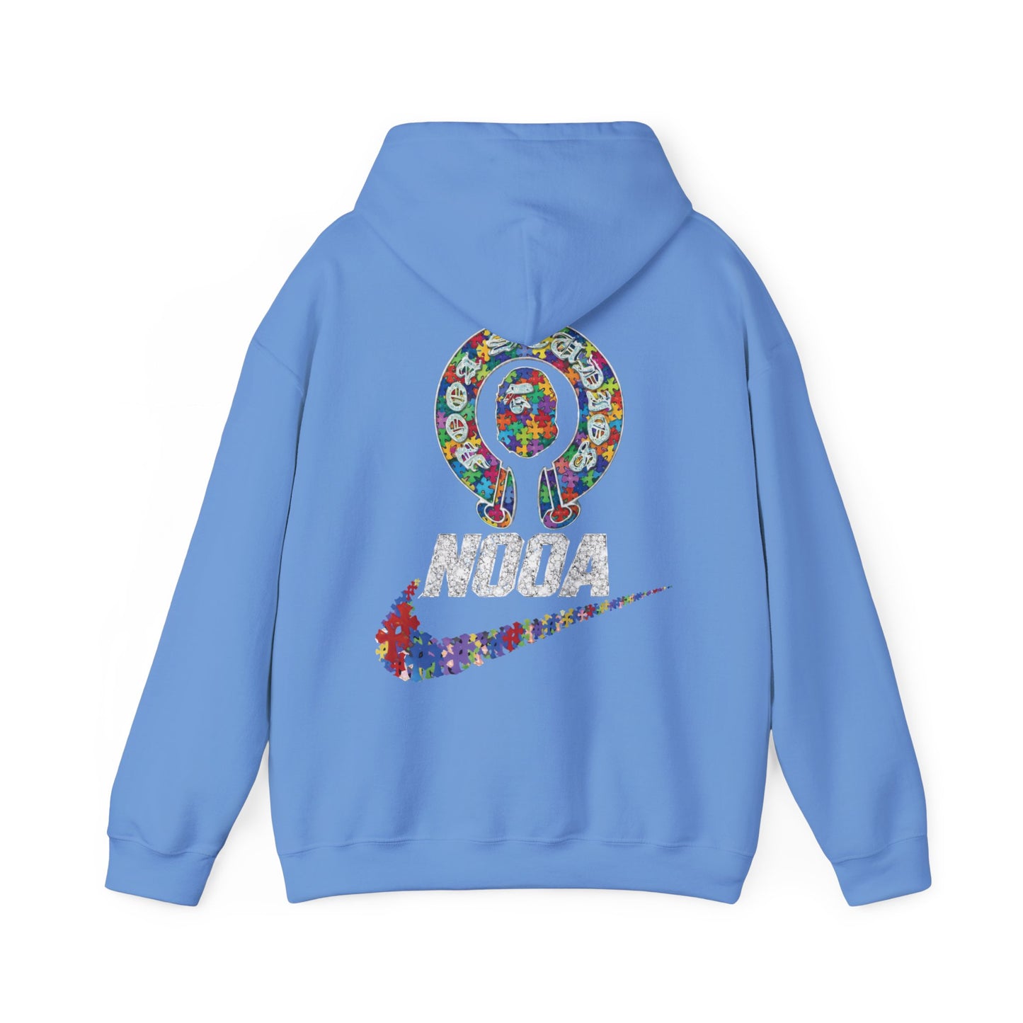 NOOA Floral Logo Hoodie - Colorful Nike Swoosh Pullover