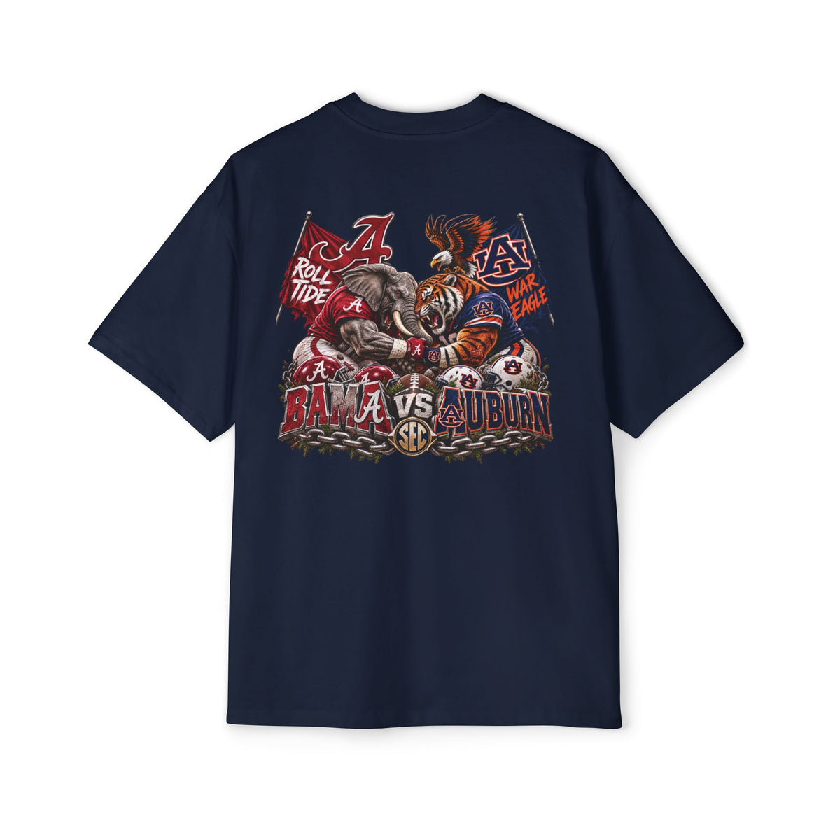 College Football Rivalry Tee — Alabama vs Auburn Game Day Shirt