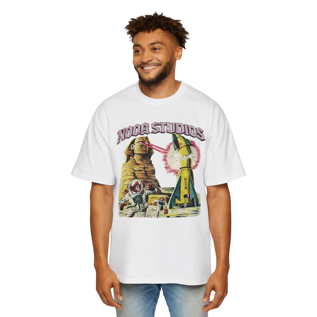 Vintage Space Tour T‑Shirt — "Nooa Studios 2026 World Tour" Graphic Tee