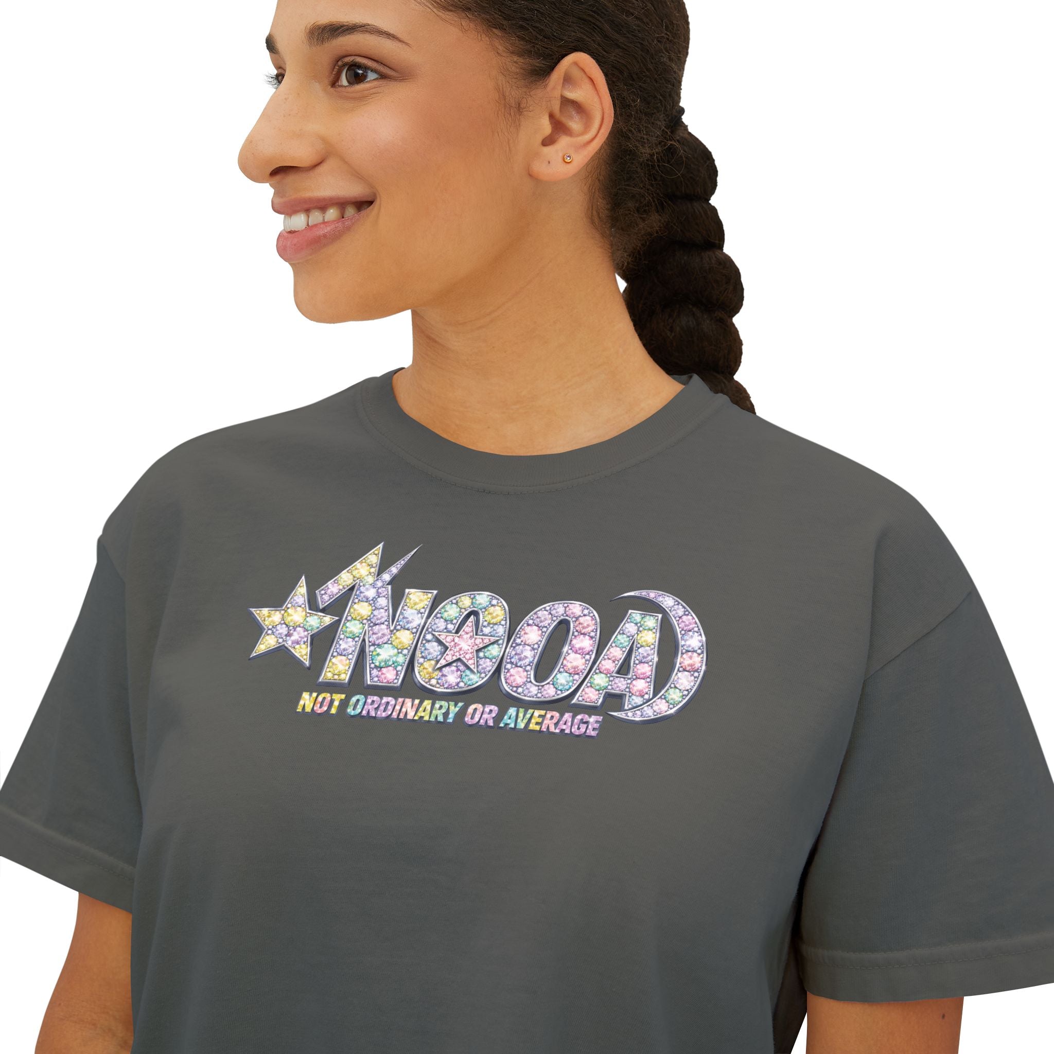 SIPPIN EASTER CROPPED TEE